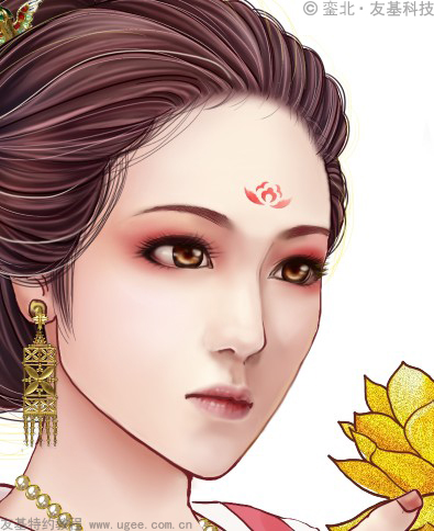 古风插画教程《莲花灯》（下）
